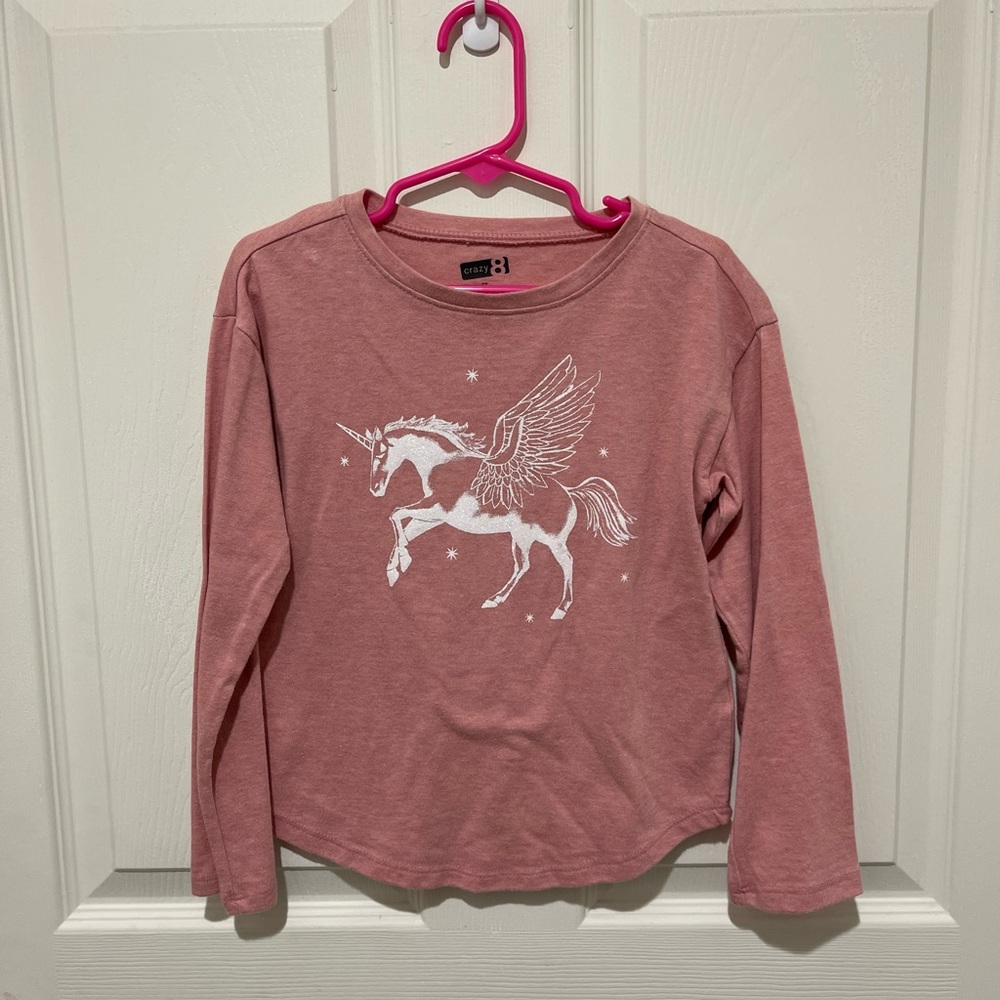 Crazy 8 Unicorn Graphic shirt